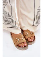 Žabky na platforme model 210758 Krok vo veľkom štýle