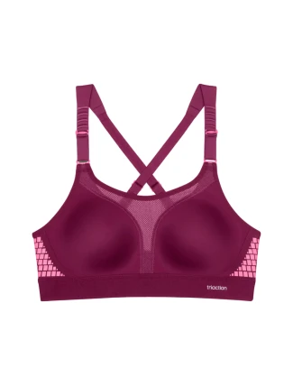 Dámska podprsenka Triaction Extreme Lite N EX - NEZNÁMA - bordová 3328 - TRIUMPH