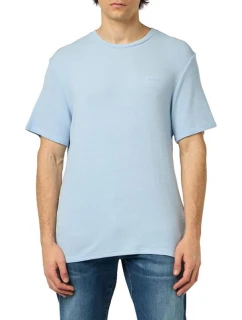 Tričko Boss Rib Azzurro M 50509328-450 pánske