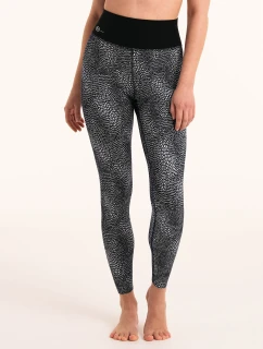 1676 Bubble grey športové masážne nohavice - Active