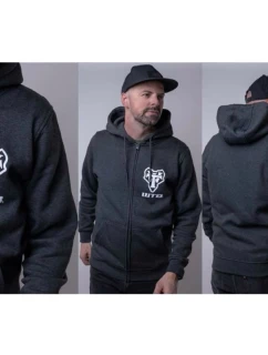 WTB mikina na zips s kapucňou námornícka modrá M