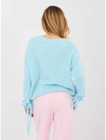 Jumper MI SW 1512.28 svetlomodrý Jumper MI SW 1512.28 svetlomodrý