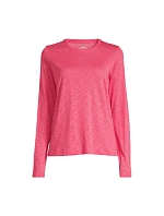 Dámske tréningové tričko Casall Soft Texture s dlhým rukávom Dámske tréningové tričko Casall Soft Texture s dlhým rukávom