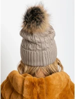 Dámska čiapka AT CZ 173501 tmavo lila