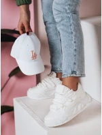 Dámske tenisky na platforme LALANDRA white FashionStreet ZY0685