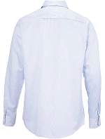 NEOBLU Baptiste Women Mikrokeprová blúzka s dlhými rukávmi 24.4339 modré pruhy