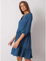 Šaty EM SK 004.06 tmavo modrá Šaty EM SK 004.06 tmavo modrá