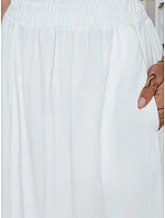 CISTAL II bavlnená sukňa biela FashionStreet CY0453 CISTAL II bavlnená sukňa biela FashionStreet CY0453