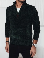 Pánsky zelený sveter FashionStreet WX2239