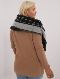 Šatka AT SZ 1701.61 sivá čierna