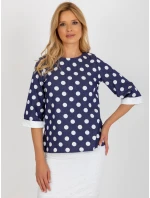Blúzka LK BZ 506755.56P tmavomodrá