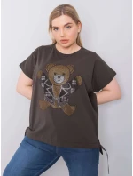 Blúzka RV BZ 6434.28P tmavá khaki Blúzka RV BZ 6434.28P tmavá khaki