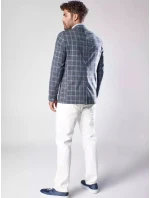 Pánska čierna bunda FashionStreet MX0563 Pánska čierna bunda FashionStreet MX0563