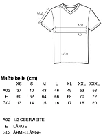 Promodoro 3086 Dámske tričko Slim Fit s výstrihom do V 40.3086 biele Promodoro 3086 Dámske tričko Slim Fit s výstrihom do V 40.3086 biele