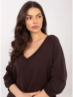Blúzka RV BL 5676.09 tmavohnedá