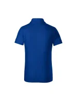 Detská polokošeľa Pique kráľovská modrá
