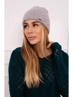 Čiapka Agata K222 svetlo šedá Čiapka Agata K222 svetlo šedá