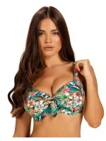 Dámske dvojdielne plavky Hawaii 11 S937HA11-2 Kvetinový vzor - Self