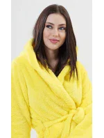 Dámsky župan krátky s kapucňou Citrón Dámsky župan krátky s kapucňou Citrón
