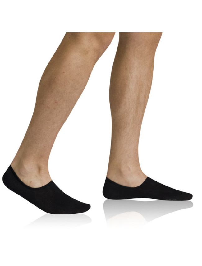 Unisex ponožky invisible BAMBUS SNEAKER SOCKS - BELLINDA - čierna