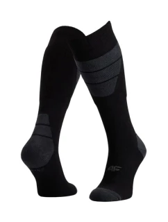 Dámske lyžiarske ponožky 4F FNK F239 deep black 4FWMM00UFSOF239 20S dámske