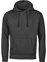 Tee Jays TJ 5152 Mikina s kapucňou z hrubej bavlny „Unlabeled“ 18.5152 čierna