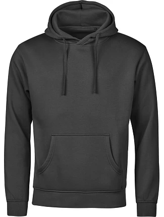 Tee Jays TJ 5152 Mikina s kapucňou z hrubej bavlny „Unlabeled“ 18.5152 čierna