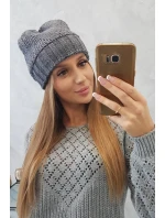 Dámska čiapka Danuta K331 tmavo šedá