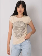 T košeľa EM TS ES 21 532.18 béžová