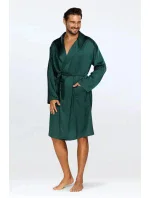 Pánsky saténový župan Lukas green - DKaren
