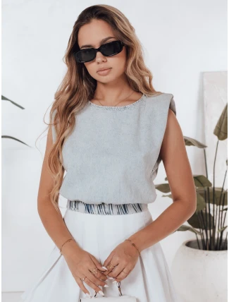 Dámska blúzka KORSA modrá FashionStreet RY2146