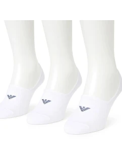 Emporio Armani Ponožky z mikroflísu Calza Cotton White 3-Pack