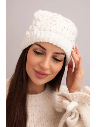 Dámska čiapka Amira K359 white