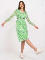 Šaty DHJ SK 10536A 1.80 svetlo zelená