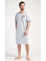 Pánska nočná košeľa s krátkym rukávom Sea