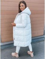 Dámska bunda KERMIT ecru FashionStreet TY2857