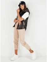 Dámska prešívaná vesta NICOLAS čierna FashionStreet TY4120 Dámska prešívaná vesta NICOLAS čierna FashionStreet TY4120