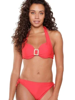 Dámske dvojdielne plavky 7214 červená - LingaDore