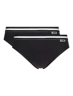 Pánske nohavičky 2 ks DIM COTTON STRECH SLIP 2x - DIM - čierne Pánske nohavičky 2 ks DIM COTTON STRECH SLIP 2x - DIM - čierne