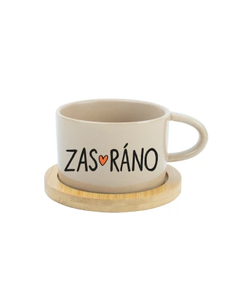 ZAS_RÁNO - krémový pohár na makrónky 200 ml