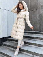 Dámsky zimný kabát SCARLET white FashionStreet TY5516 Dámsky zimný kabát SCARLET white FashionStreet TY5516