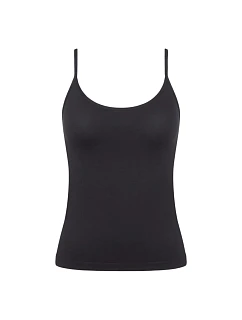 Dámsky top GO Sense Spaghetti Top - BLACK - black 0004 - SLOGGI