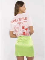 Sukňa WN SD 1403.17 fluo zelená