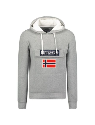 Pánska mikina WW6114H/GN Grey Pattern - Geographical Norway