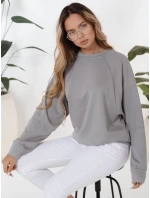 UZORI dámska mikina šedá FashionStreet BY1295