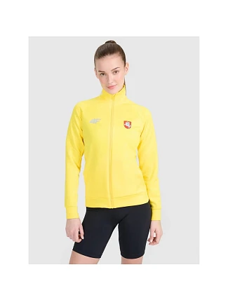 Dámska tréningová mikina Lietuva 4F 4FSAW24TFSWF0809-71S