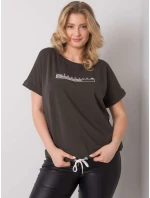 Blúzka RV BZ 6578.15P tmavá khaki