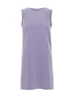 S408 Šaty bez rukávov - holubičia sivá