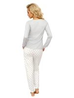 Pyžamo Maya Long Ecru - Donna Pyžamo Maya Long Ecru - Donna