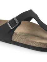Birkenstock Gizeh Birko-Flor women's Narrow Black žabky pre úzke chodidlo vegan black (1020487) dámske